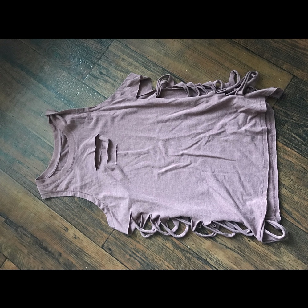 Alo Yoga Cut It Out Long Tank